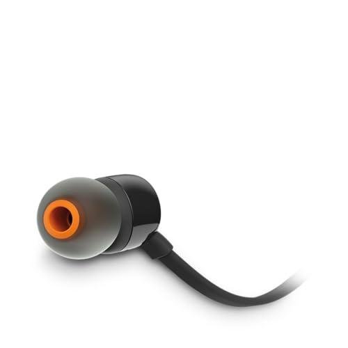         Fone de Ouvido JBL Tune 110 Intra-Auricular Preto - ‎JBLT110BLK       