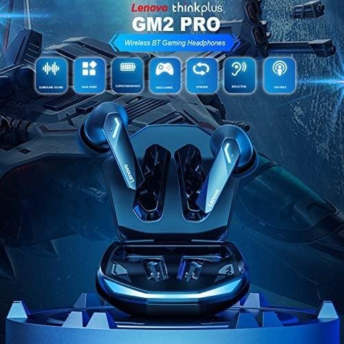         Fones de ouvido sem fio BT para jogos,Fones de ouvido para jogos GM2 Pro BT Fones de ouvido sem fio BT 5.3 360° Surround Dual Mode Som Cancelamento de ruído       