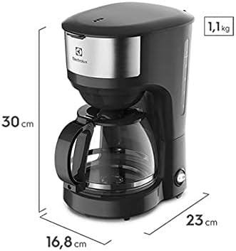 Cafeteira Elétrica Electrolux inox filtro permanente removivel sistema corta pingos capacidade 1,2L 30 xicaras função manter aquecido ECM20 127v Cafeteira Elétrica Electrolux inox filtro permanente removivel sistema corta pingos capacidade 1,2L 30 xicaras função manter aquecido ECM20 127v