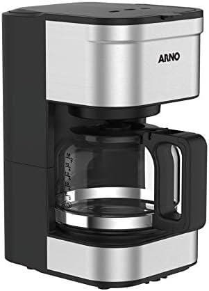 Cafeteira Elétrica Arno Preferita Inox 0,75L CFPF com Sistema Corta Pingos, Jarra de Vidro e Design Compacto, 110V Cafeteira Elétrica Arno Preferita Inox 0,75L CFPF com Sistema Corta Pingos, Jarra de Vidro e Design Compacto, 110V