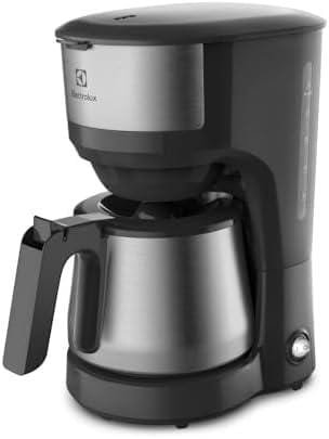 Cafeteira Elétrica Electrolux Jarra inox filtro permanente removivel sistema corta pingos capacidade 1,2L 30 xicaras função manter aquecido ECM22 127v Cafeteira Elétrica Electrolux Jarra inox filtro permanente removivel sistema corta pingos capacidade 1,2L 30 xicaras função manter aquecido ECM22 127v