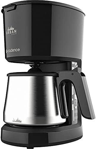 Cafeteira Urban Pop Preto/Inox, 110V, Cadence Cafeteira Urban Pop Preto/Inox, 110V, Cadence