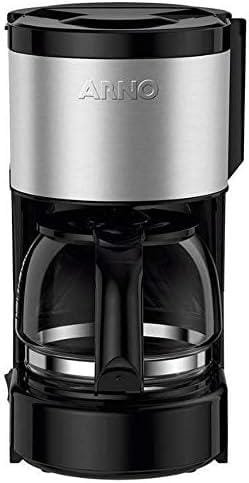 Cafeteira Elétrica Arno Perfectta Inox 0,6L CFPI, até 12 Xícaras, Sistema Corta Pingos, Jarra de Vidro, 110V Cafeteira Elétrica Arno Perfectta Inox 0,6L CFPI, até 12 Xícaras, Sistema Corta Pingos, Jarra de Vidro, 110V