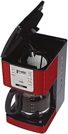 Oster Cafeteira Flavor Programável, 1,5L, 110V, Vermelha/Preto, 1000W, BVSTDC4401RD Oster Cafeteira Flavor Programável, 1,5L, 110V, Vermelha/Preto, 1000W, BVSTDC4401RD