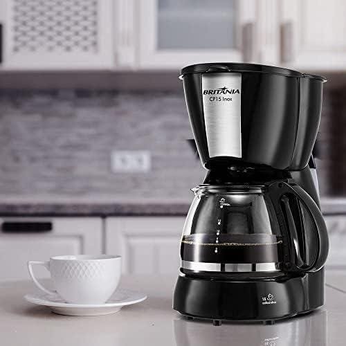 Britânia CP15 Cafeteira 600 ml, 220V 550 W, Preto Britânia CP15 Cafeteira 600 ml, 220V 550 W, Preto