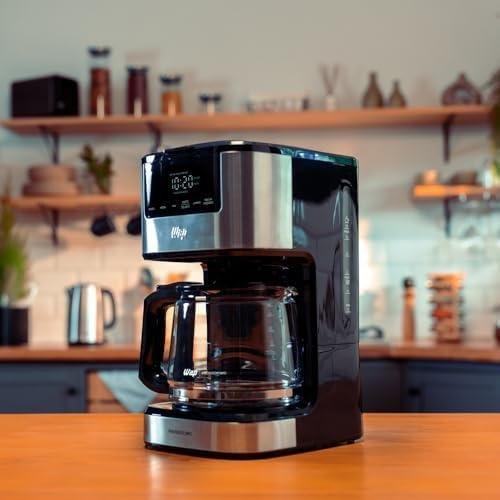 WAP Cafeteira Elétrica Digital AROMA WCD1500, 1,5 Litros com Timer Programável e Suporte para Café Gelado 900W 127V WAP Cafeteira Elétrica Digital AROMA WCD1500, 1,5 Litros com Timer Programável e Suporte para Café Gelado 900W 127V
